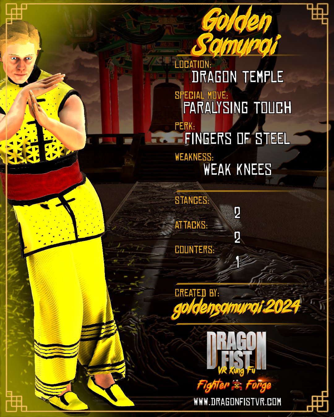 Golden Samurai - Created By: goldensamurai.2024